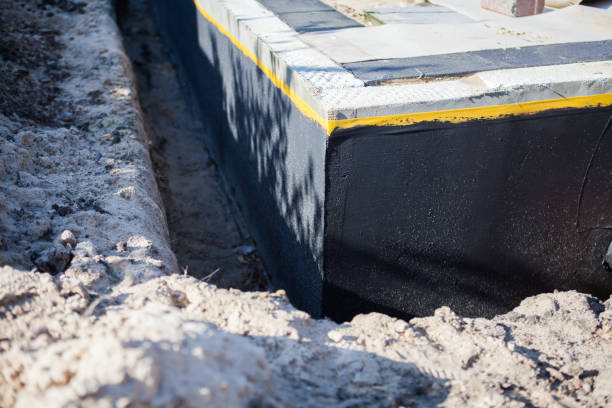 Professional Exterior Waterproofing technician working in Hamilton, OH